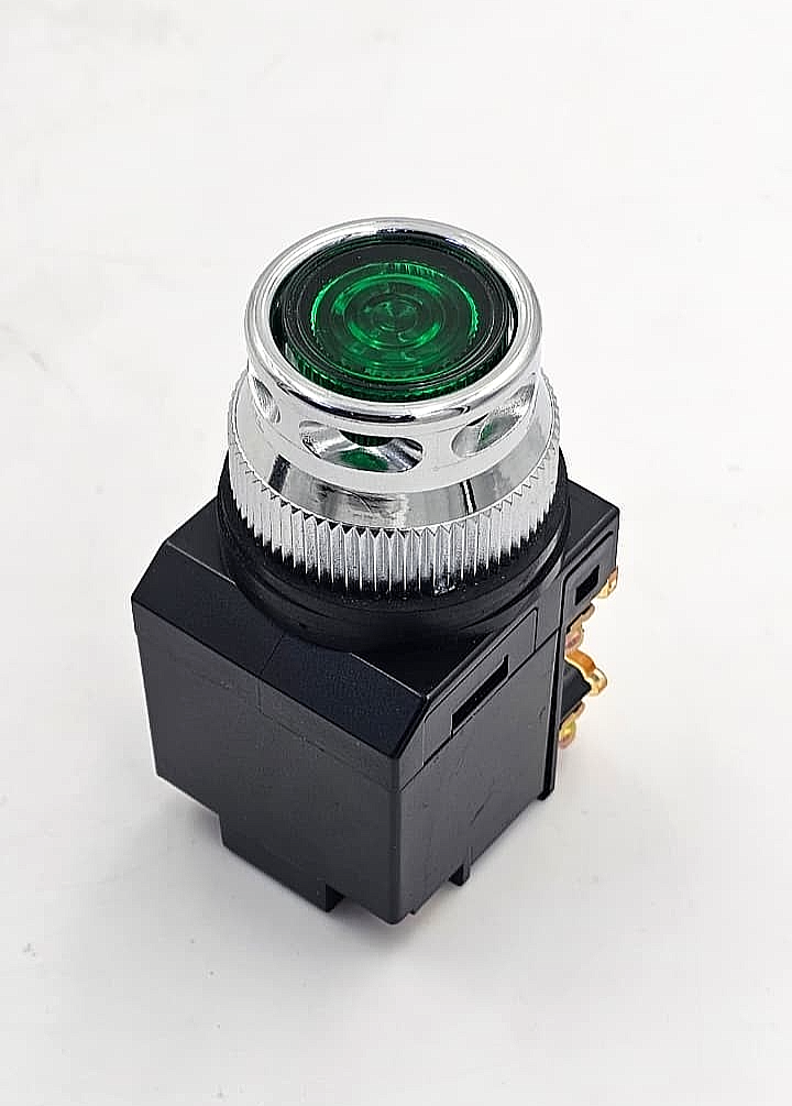 Koino KH514L Illuminated Push Button Switch | 220VAC Input, LED 6V |( 1 PCS )0