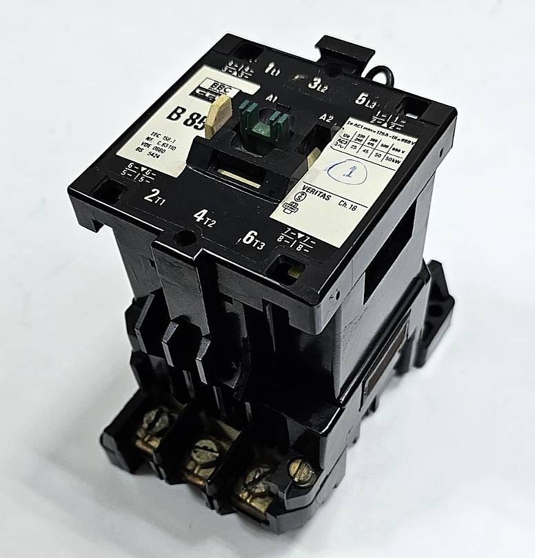 BBC CEM B85 Power Contactor | 125A | 660V | 220V Coil | 50kW | Fast Shipping0