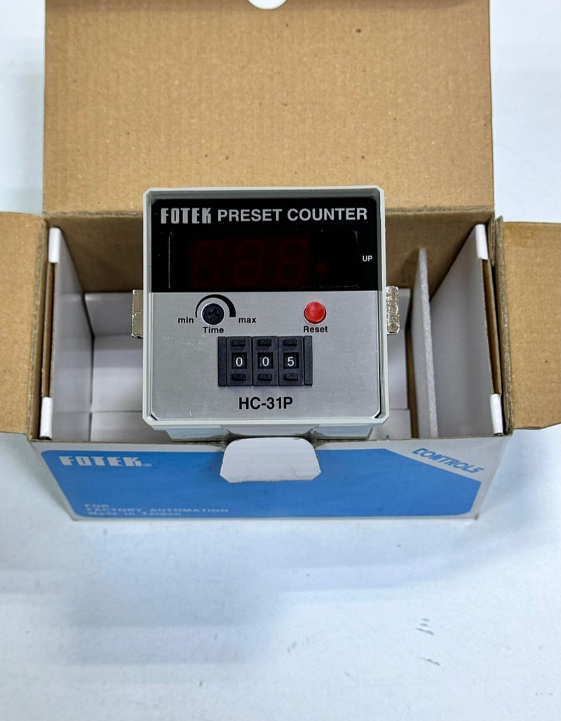 FOTEK  | HC31P | Single Preset Digital Counter0