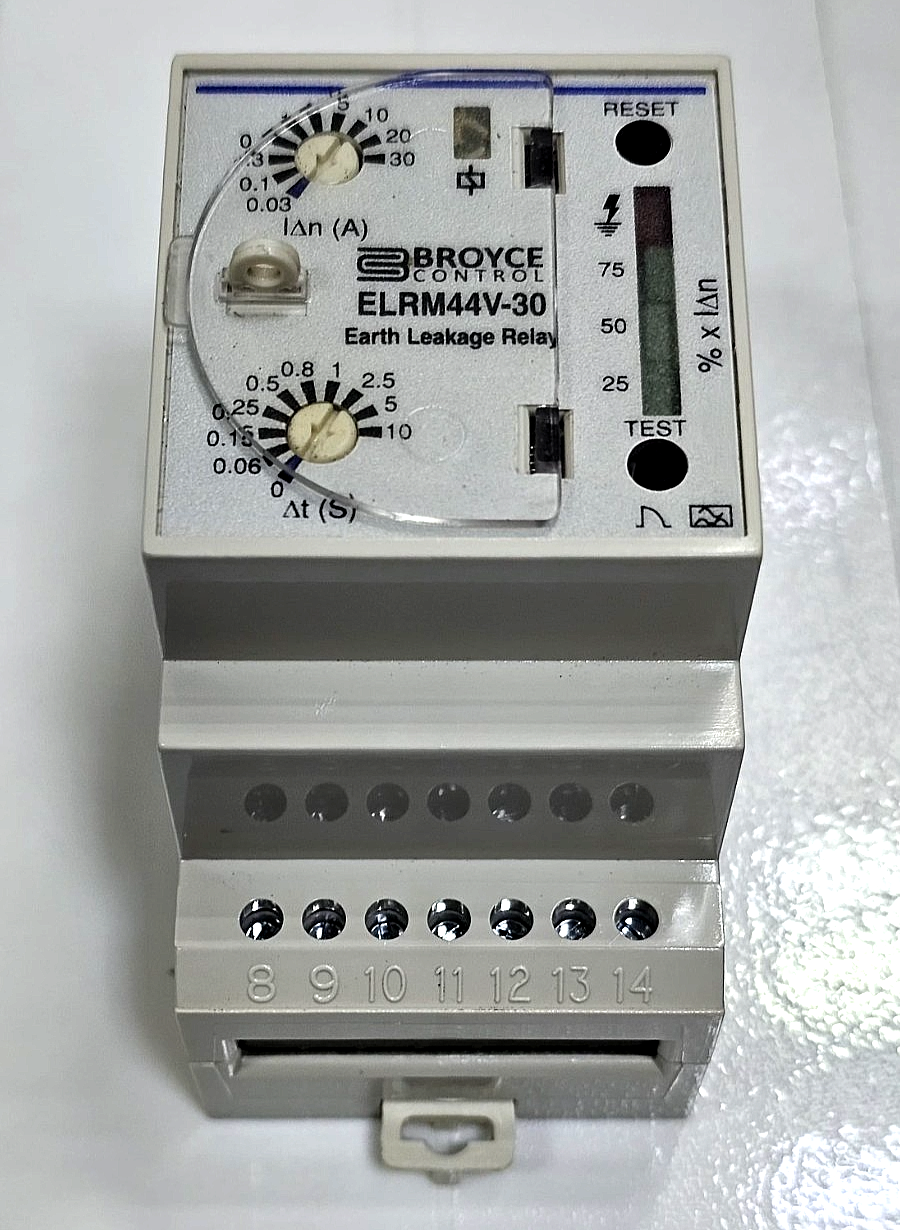Broyce Control ELRM44V30 Earth Leakage Relay | 30A |Made in UK6