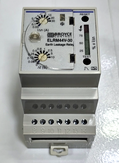 Broyce Control ELRM44V30 Earth Leakage Relay | 30A |Made in UK6
