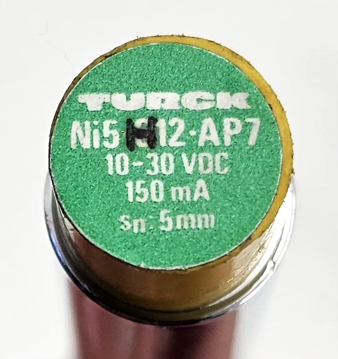 Turck NI5H12AP7 Inductive Proximity Sensor | 5mm Sensing Distance ( 1 pcs )3