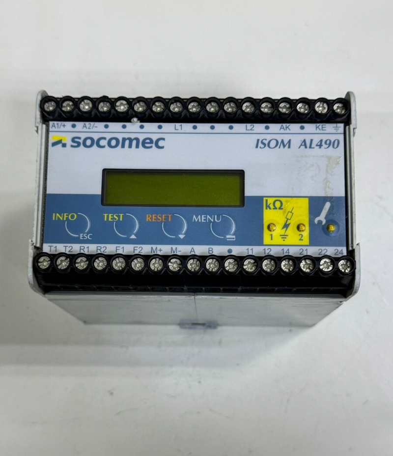 Socomec ISOM AL490 Insulation Monitoring Device0