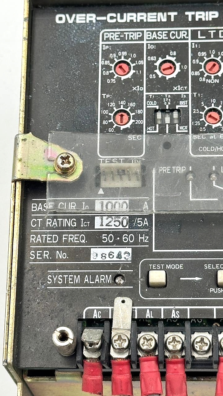Terasaki AOR-1BL-AS | 1250/5A Overcurrent Trip Unit ( 1 pcs )2