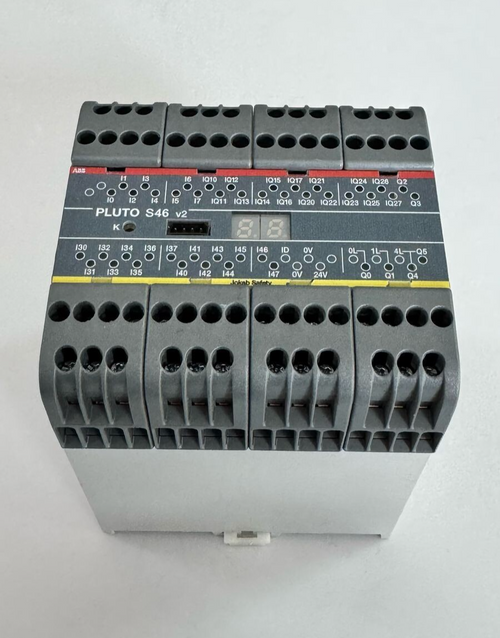 ABB Pluto S46 v2 Programmable Safety Controller | SIL 3, TÜV Certified | 24VDC0