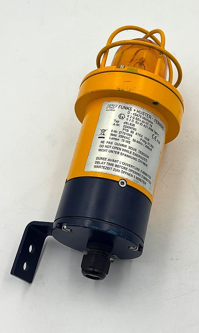 FHF Funke + Huster dSLB20 ExplosionProof Strobe Light | Made in Germany2