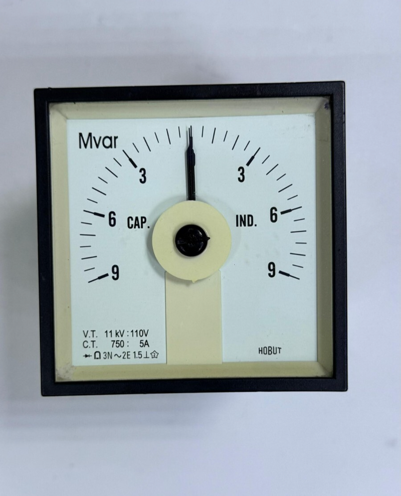 HOBUTD96LMC Mvar Meter – 3Phase 11kV/110V VT, 750/5A CT0