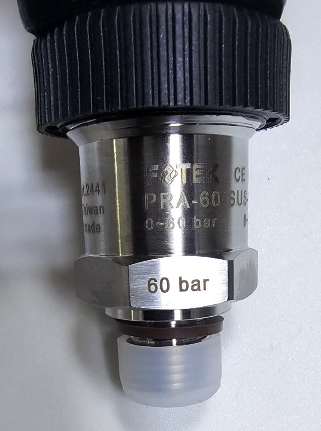 FOTEK PRA60SUS14GLM Pressure Transmitter – 60 BAR, 8~30VDC, 420 mA3