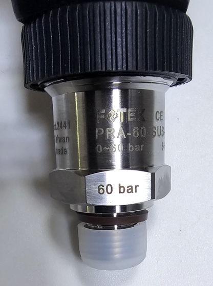 FOTEK PRA60SUS14GLM Pressure Transmitter – 60 BAR, 8~30VDC, 420 mA3