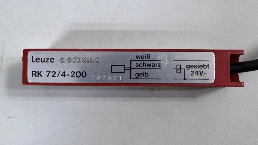 Leuze Electronic RK 72/4200 Optical Sensor 24V  | Made In Germany2