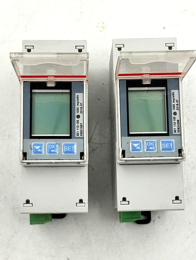 ABB B21 112100 SinglePhase Energy Meter | Made in Italy ( 1 pcs )7