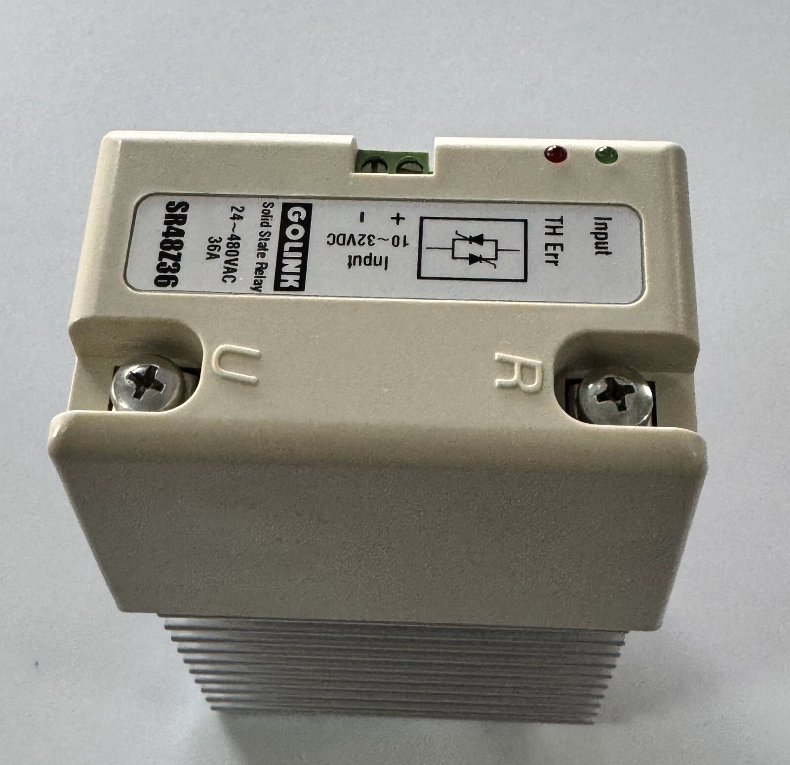 GOLINK SR48Z36 Solid State Relay – 1032VDC Input, 24480VAC Output, 36A Load2