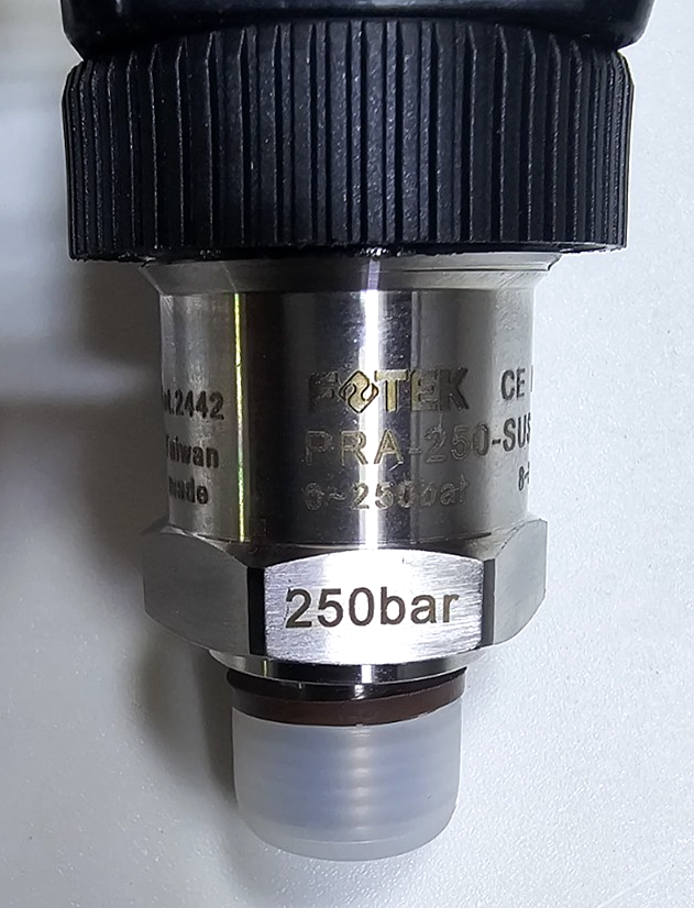FOTEK PRA250SUS14GLM Pressure Transmitter– 250 BAR, 8~30VDC, 420 mA3