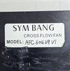 SYM BANG | AFC 60429 VI | Cross Flow Fan | Compact Industrial Cooling Fan3