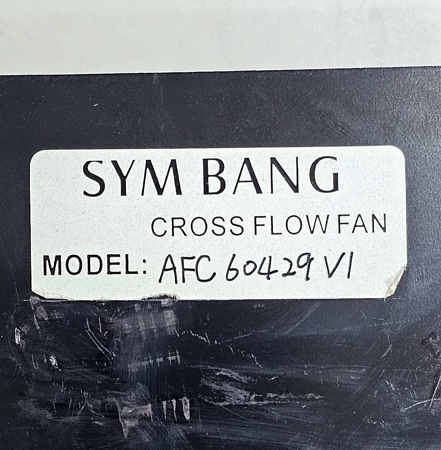 SYM BANG | AFC 60429 VI | Cross Flow Fan | Compact Industrial Cooling Fan3