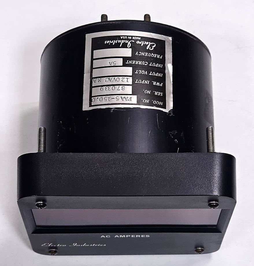 Electro Industries FAA 5150.0 AC Amperes | 120VAC Max | 5A Input | Made in USA2