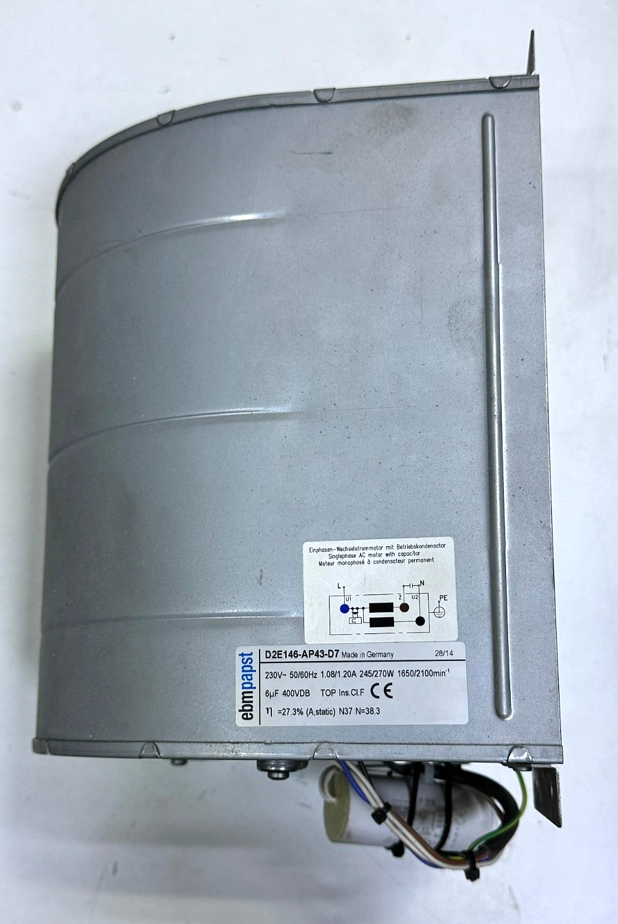 ebmpapst | D2E146AP43D7 | Industrial Fan Motor | German Made | Fast Shipping1