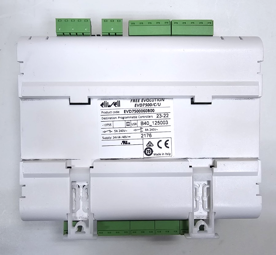 Eliwell EVD7500/C/U – Programmable Controller | 24V AC/DC – Made in Italy2