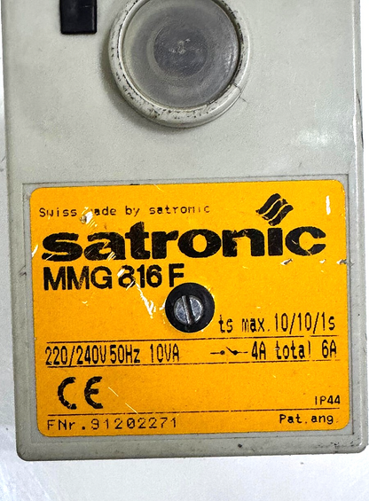 Satronic Matronic MMG 816F Burner Control Unit | 220–240V 50Hz | Swiss Maid1