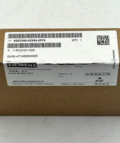Siemens 6SE70900XX840FF5 | Frequency Converter Communication BoardGerman Made6