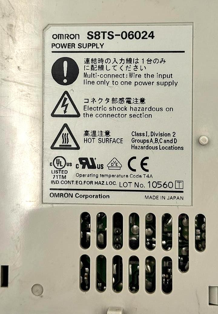 OMRON S8TS06024 SwitchMode Power Supply | Made in Japan  1 Pcs2