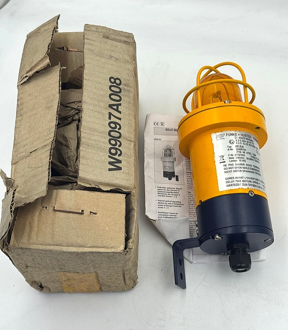 FHF Funke + Huster dSLB20 ExplosionProof Strobe Light | Made in Germany0