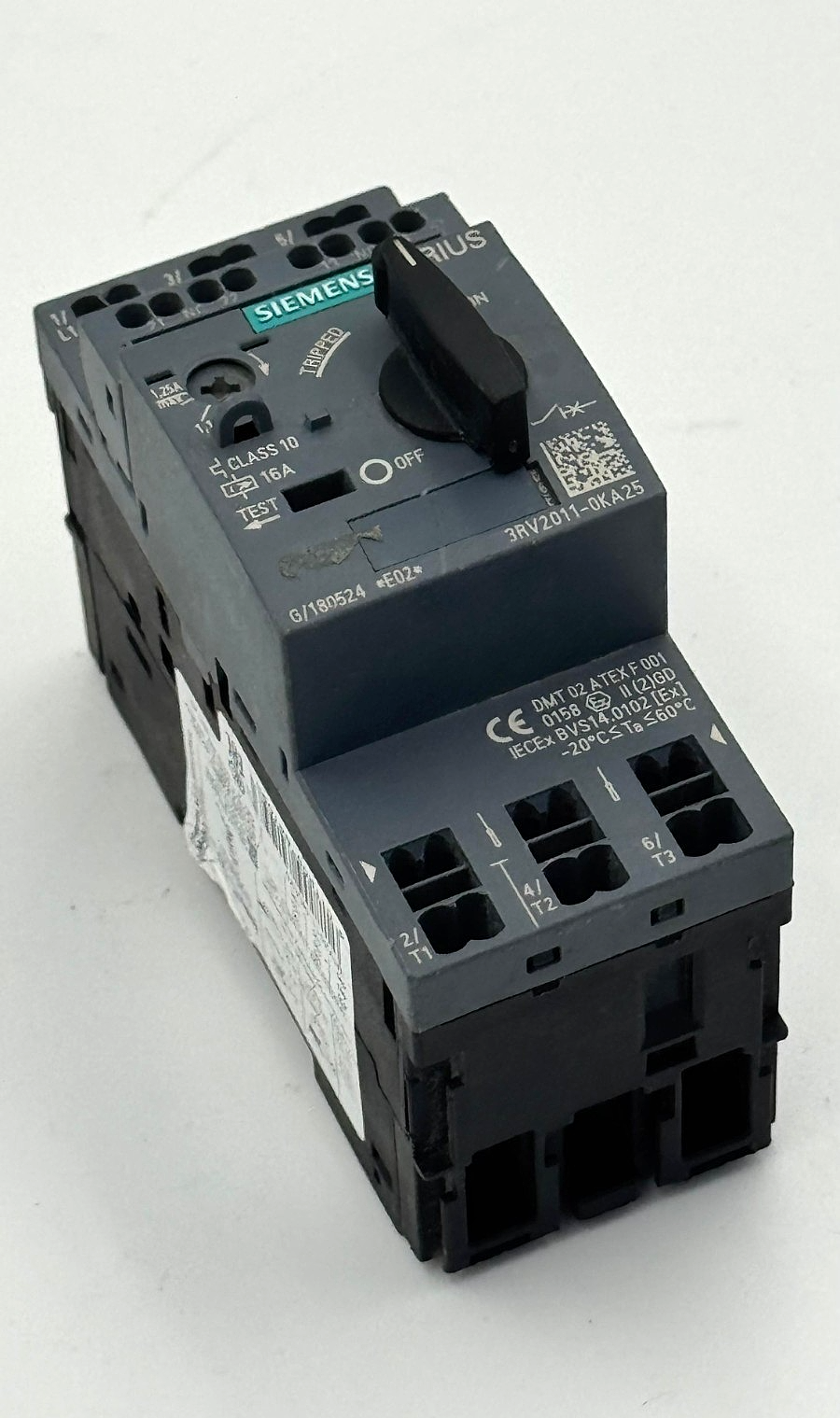 Siemens SIRIUS | 3RV20110KA25 | Motor Protection Circuit Breaker1