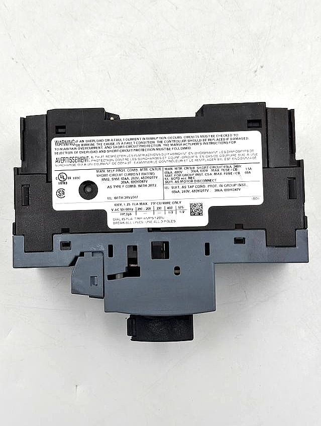 Siemens 3RV20210KA20 Motor Protection Circuit Breaker | 0.9–1.25A ( 1 pcs )7