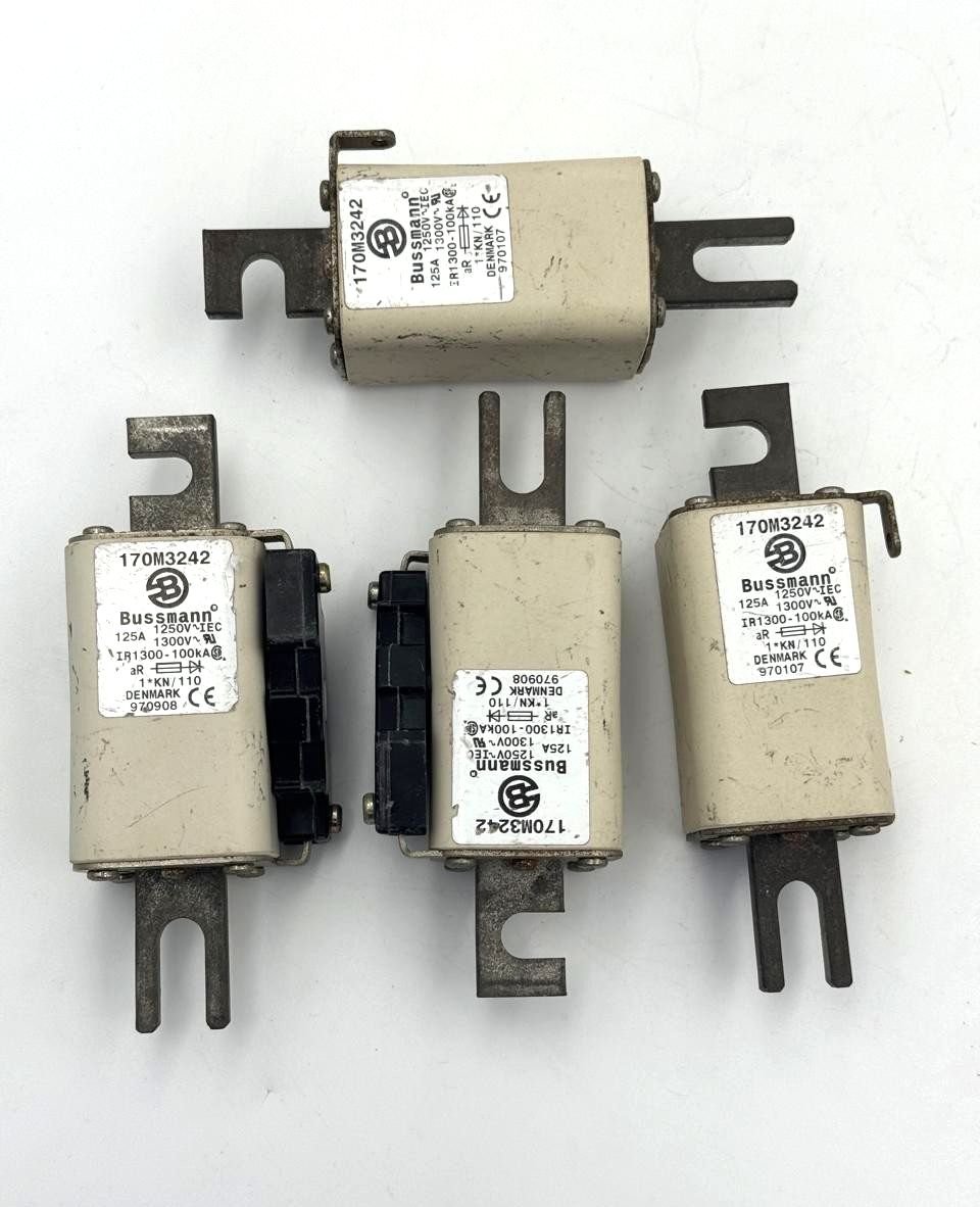 Bussmann 170M3242 Fuse | 125A | Made in Denmark ( 1 pcs )1