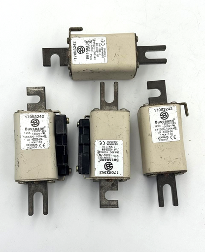 Bussmann 170M3242 Fuse | 125A | Made in Denmark ( 1 pcs )1