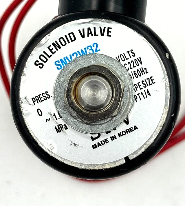 SNV2M32 Electric Solenoid Valve | Made in Korea2