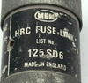 MEM | 125 SD6 | HRC Fuse Link | 125 A | Made in UK ( 1 Pcs  )5