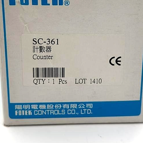 Fotek SC361 Digital Counter | Made in Taiwan6
