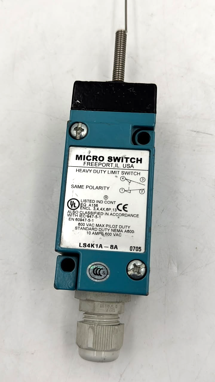 Honeywell Micro Switch LS4K1A-8A | Made in USA4