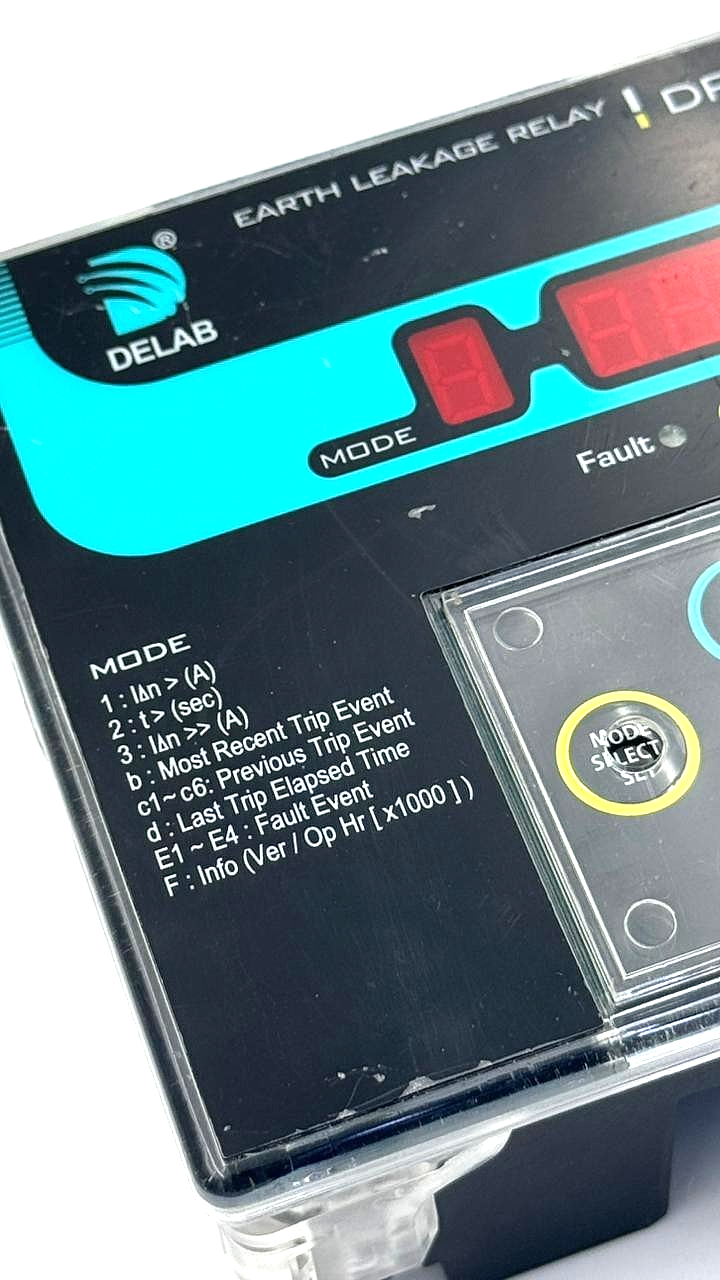 DELAB DP21 Digital Earth Leakage Relay1
