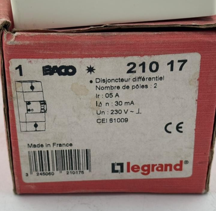 Legrand BACO Differential Circuit Breaker | 230 V | Made in France9
