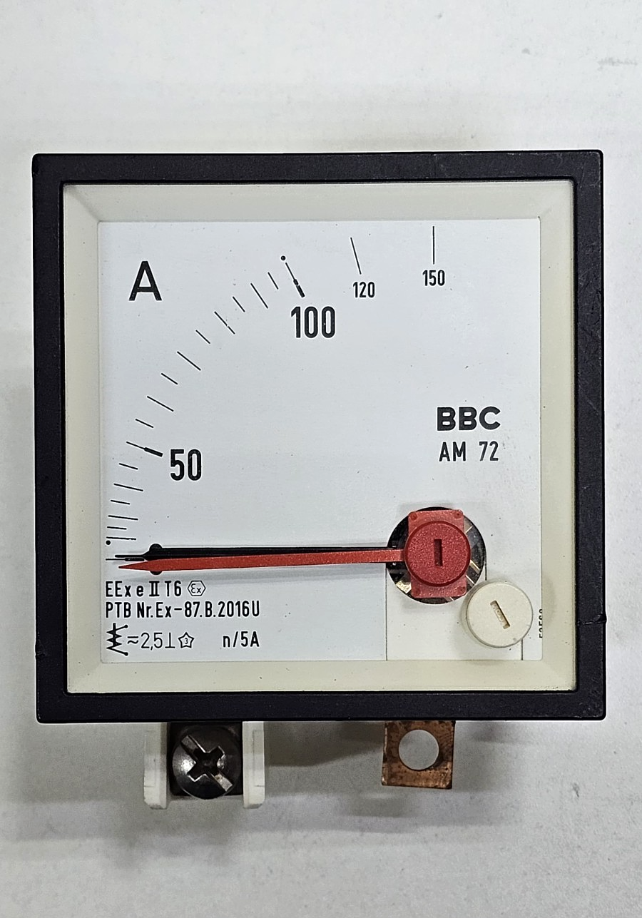 BBC | AM72 |  Analog Ammeter 0150 | Made in Germany0