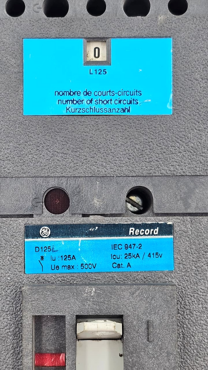 GE General Electric DL125 Circuit Breaker | 100 A ( 1 pcs )2
