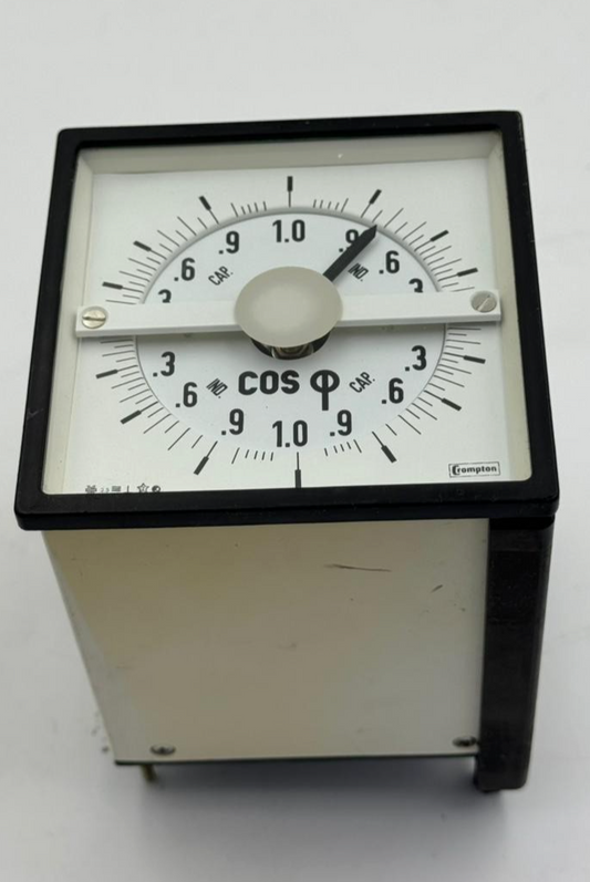 Crompton | 244132GOXABC54T | Analog Power Factor Meter1