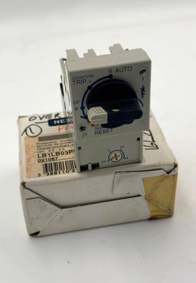 Telemecanique LB1LB03P08 Overcurrent Protection Module | 4A | Overload Relay0