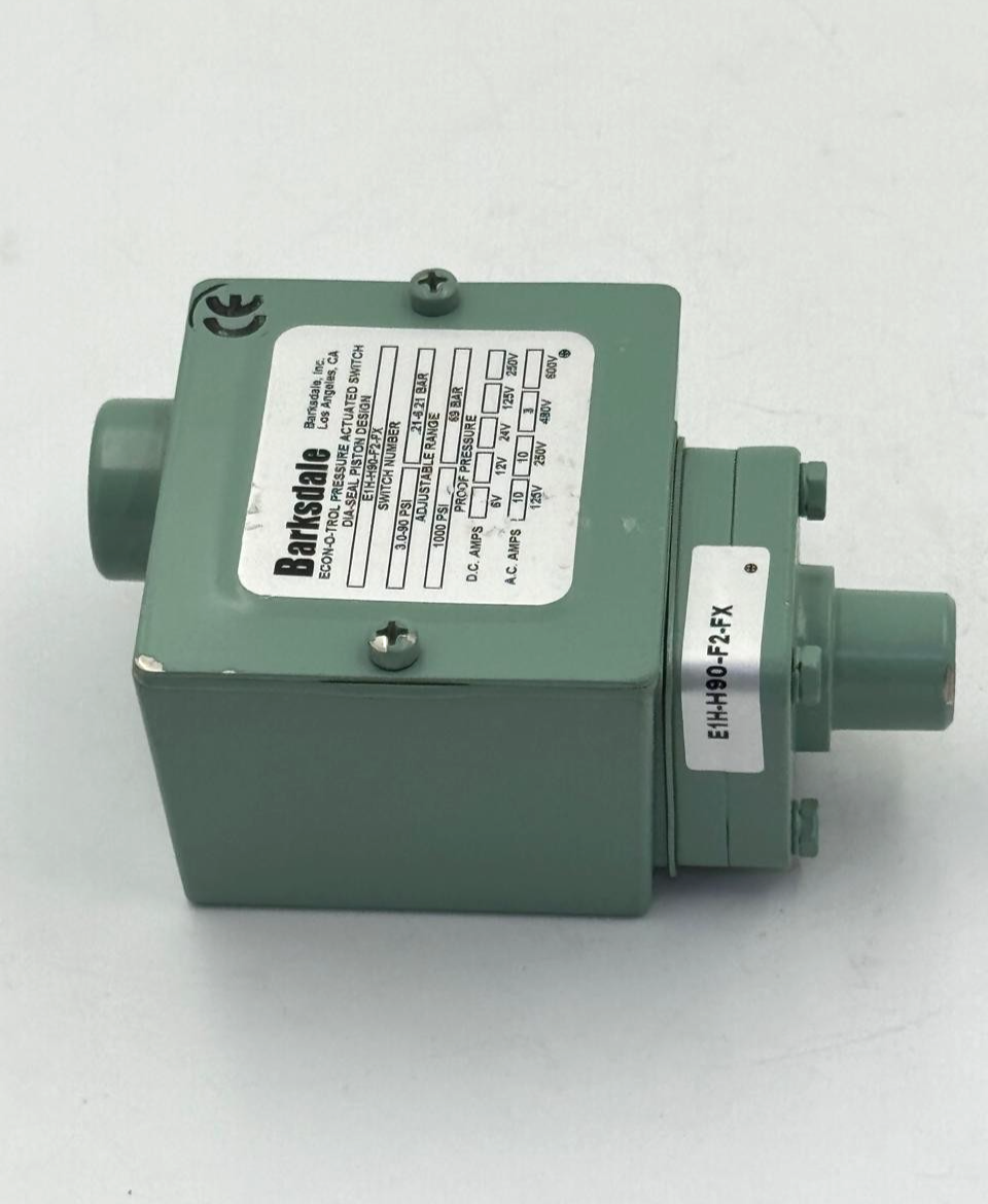 Barksdale E1HH90F2FX | ECONOTROL Pressure Switch | Made in USA3