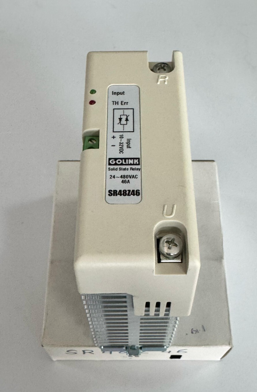 GOLINK SR48Z46 Solid State Relay – 24–480VAC, 46A, DC 3–32V Input1