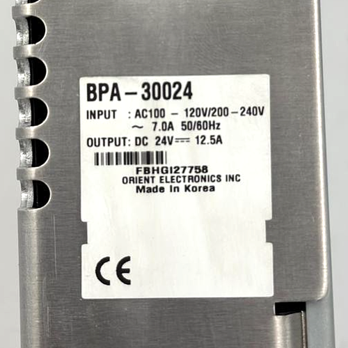 Orient Electronics BPA30024 Power Supply Unit10