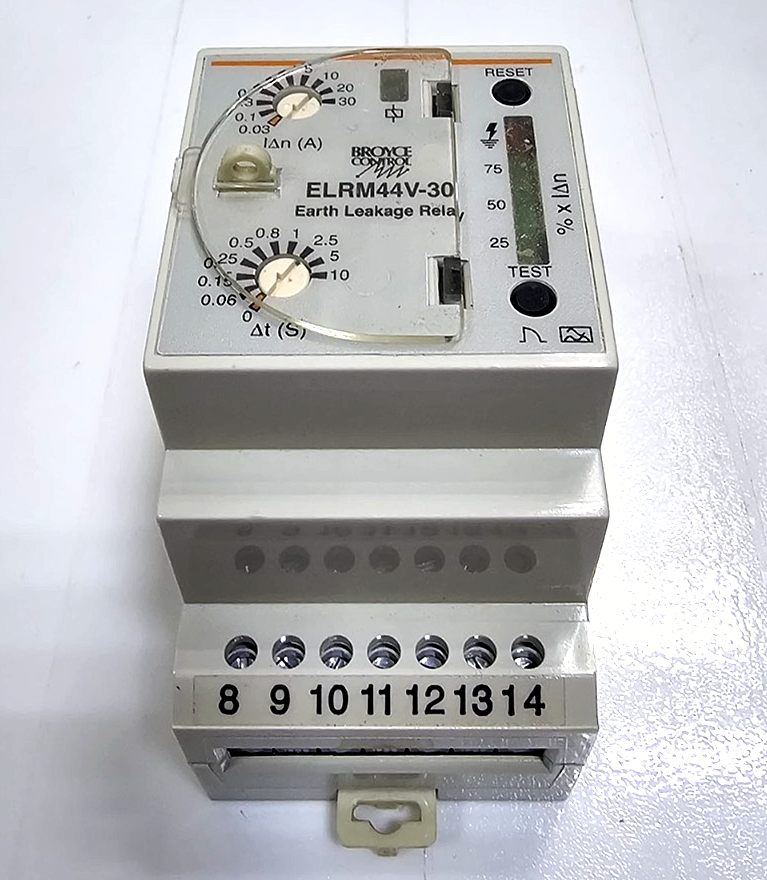 Broyce Control ELRM44V30 Earth Leakage Relay | 30A |Made in UK7