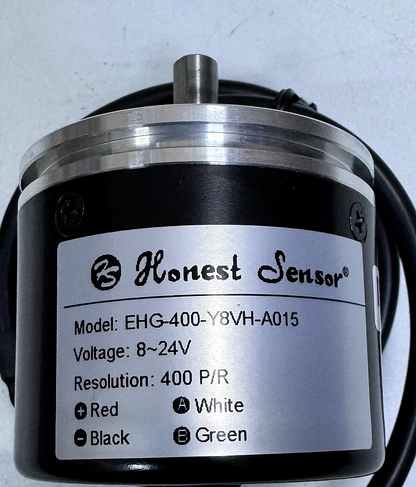 Honest Sensor |EHG‑400‑Y8VH‑A015 | Incremental Rotary Encoder | 400 P/R | 8–24 V2