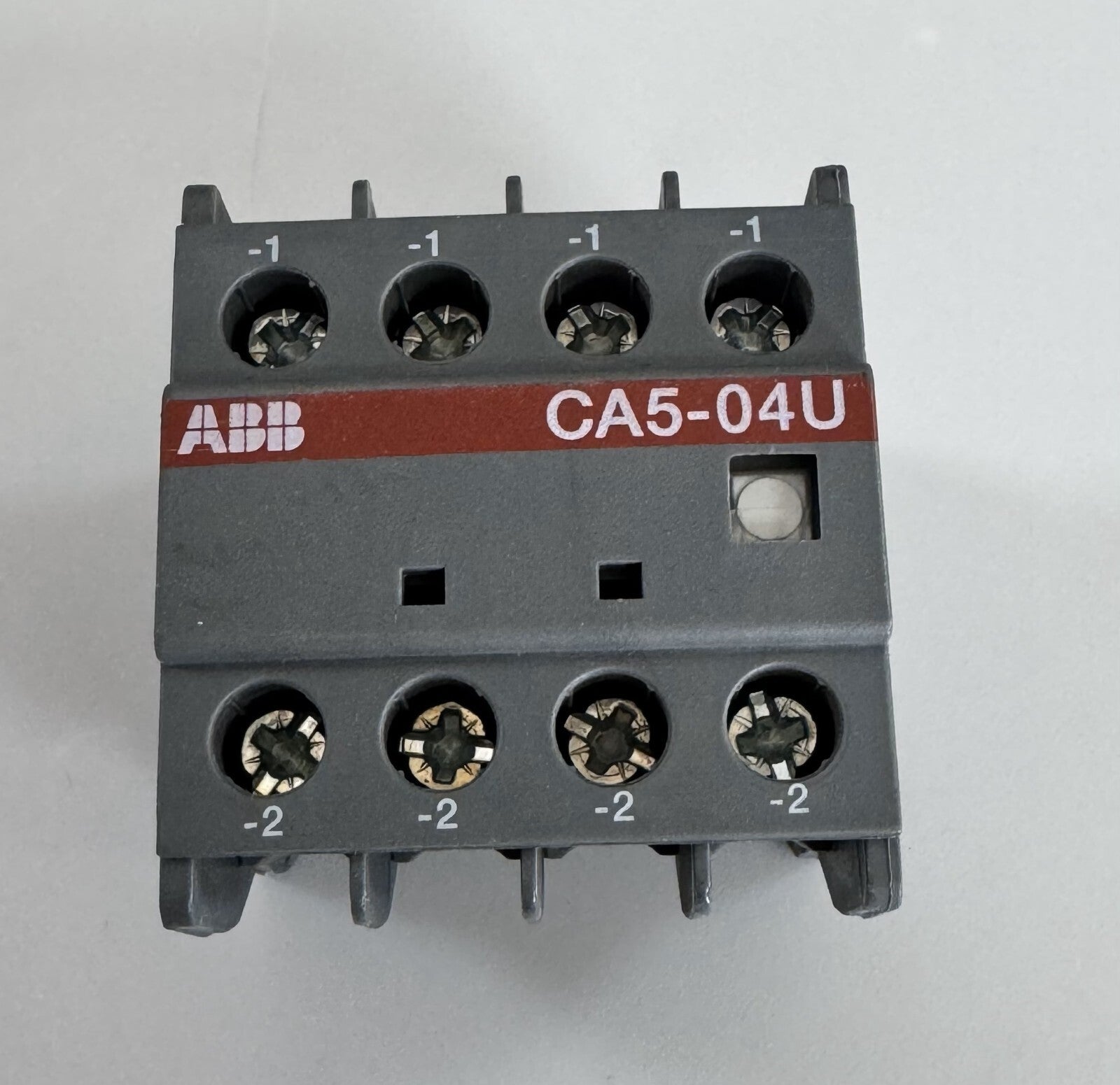 ABB CA504U Auxiliary Contact Block – 4NO, 1SBN010040R1304 – CE Marked2