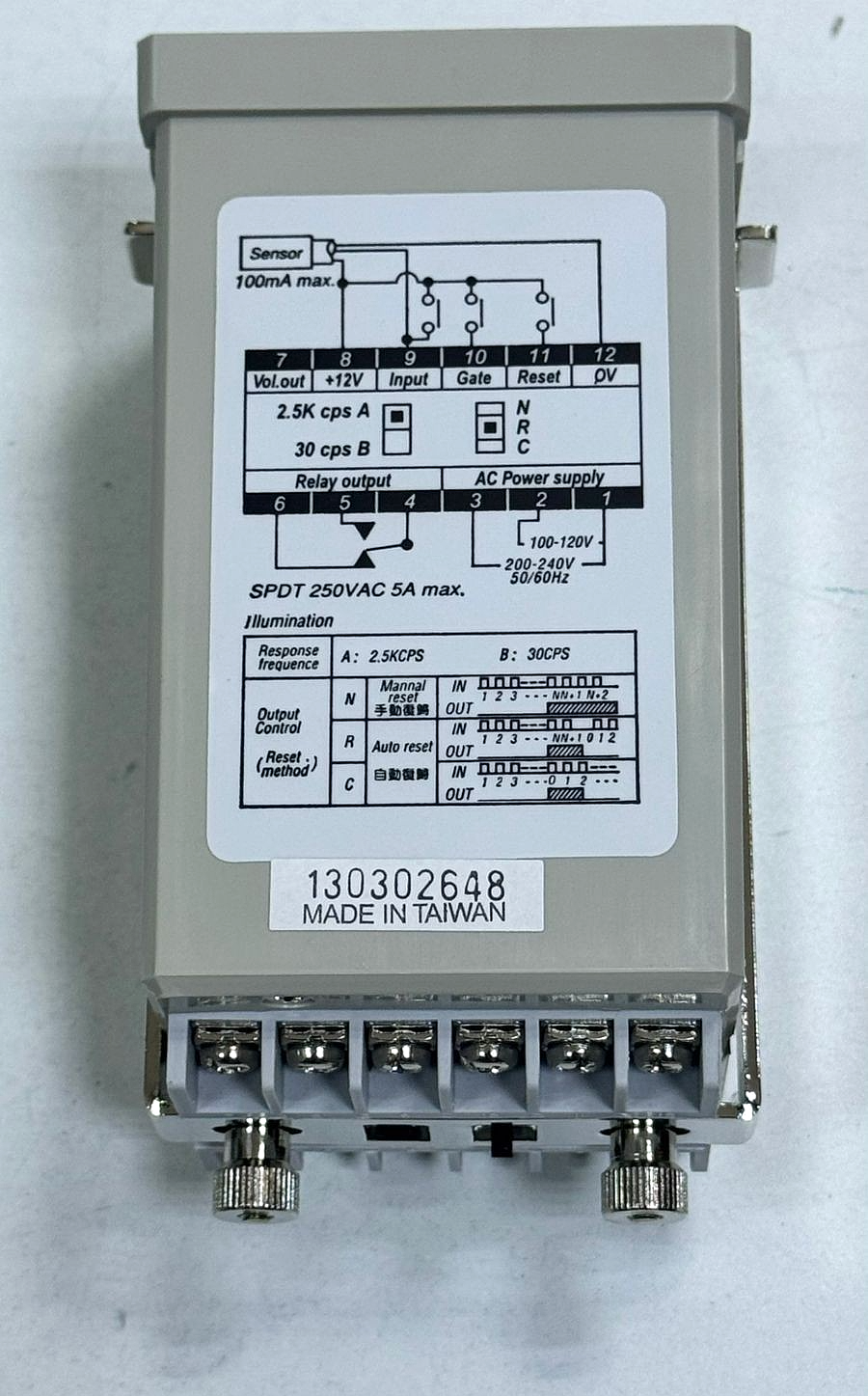 Fotek | HC51P | Digital Counter | Preset Counter Meter3