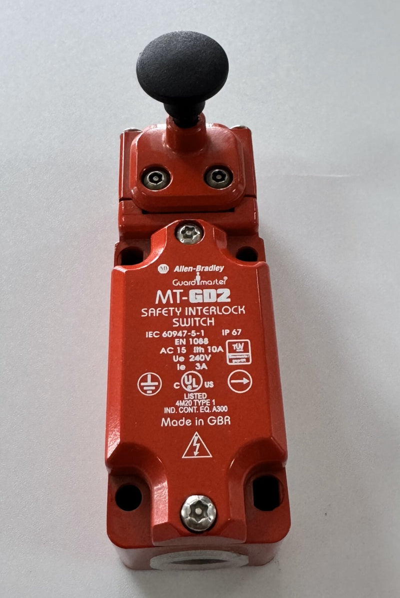 AllenBradley Guardmaster MTGD2 Safety Interlock Switch – IP67 | 240V0