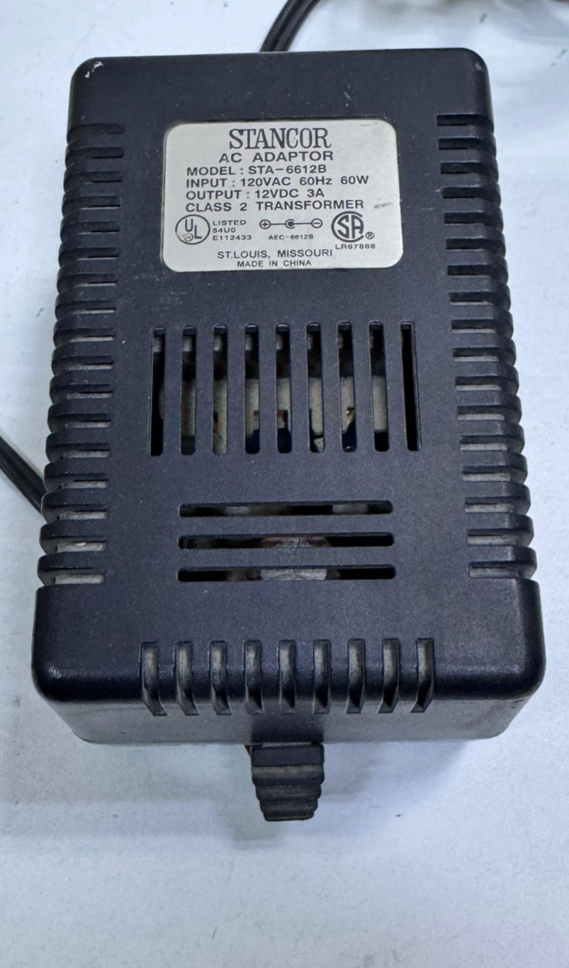 STANCOR | STA6612B | AC Adapter1
