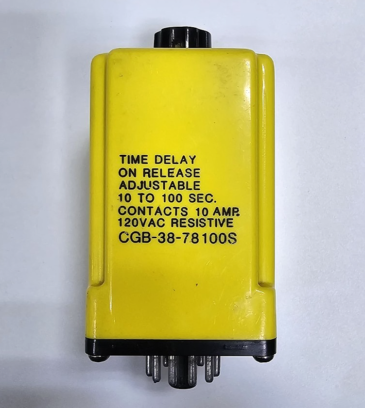 AMF Potter & Brumfield CGB3878100S Time Delay Relay | Adjustable 10 to 100 Sec2